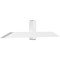 Ekena Millwork Eugene Architectural Grade PVC Gable Bracket, 96"W x 20"H x 6"D x 6"F, 5/12 Pitch GBP096X20X0606EUG00 - alternate 1